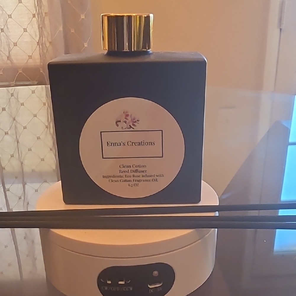 Enna's Creations Black Reed Diffuser